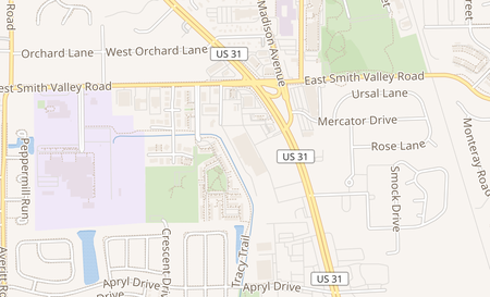 map of 860 U.S. 31 Greenwood, IN 46143