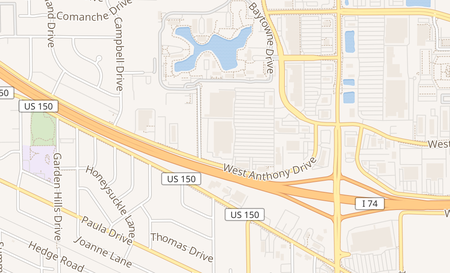 map of 913 W Marketview Dr Champaign, IL 61822