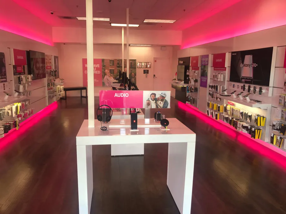 Interior photo of T-Mobile Store at Santa Ana Canyon & Roosevelt, Anaheim, CA