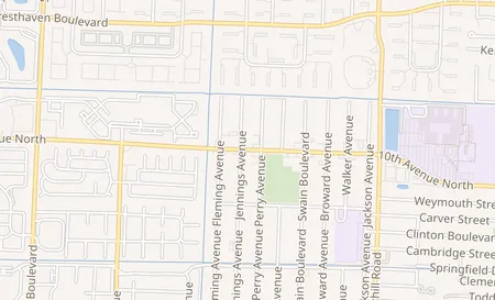 map of 5388 10th Ave Greenacres, FL 33463
