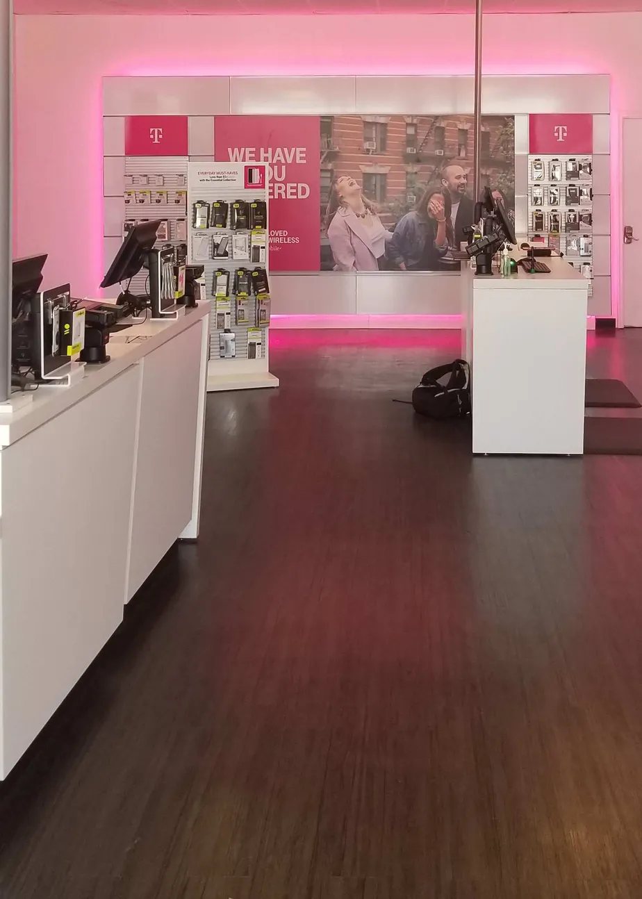 Interior photo of T-Mobile Store at Route 51 & I-72 2, Forsyth, IL