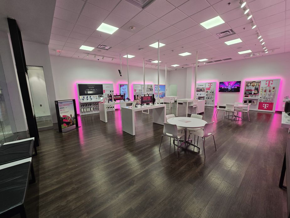 Interior photo of T-Mobile Store at The Oaks Mall, Gainesville, FL