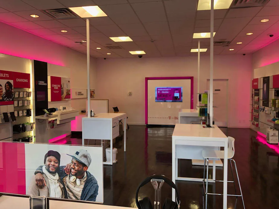 Interior photo of T-Mobile Store at Ft Campbell Blvd & Tiny Town Rd, Clarksville, TN