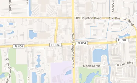 map of 1503 W Boynton Beach Blvd Boynton Beach, FL 33436