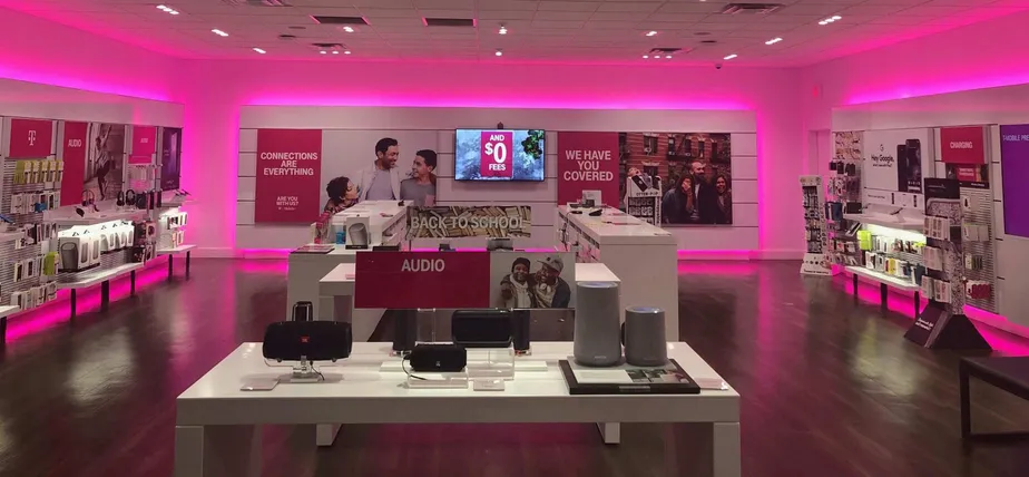 Interior photo of T-Mobile Store at N Bridge Ave & E Expy 83, Weslaco, TX