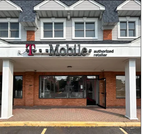  Exterior photo of T-Mobile Store at Rt 112 & Hallock Ave, Port Jefferson Station, NY 