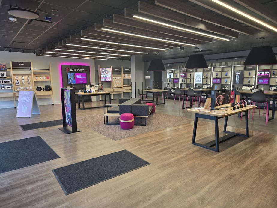 Interior photo of T-Mobile Store at West Bloomfield, West Bloomfield, MI