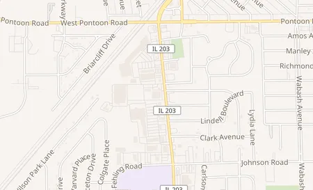 map of 3675 Nameoki Rd Granite City, IL 62040