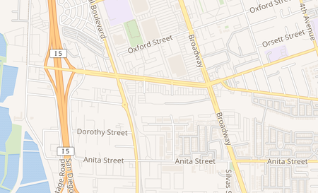 map of 656 Palomar St Ste 201 Chula Vista, CA 91911