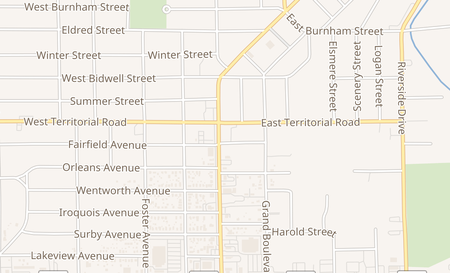 map of 651 Capital Ave SW Battle Creek, MI 49015