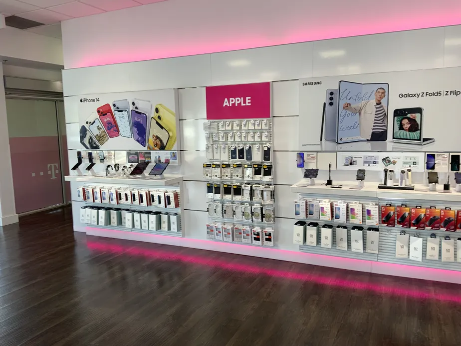 Interior photo of T-Mobile Store at Okeechobee Blvd & Frank St, West Palm Beach, FL