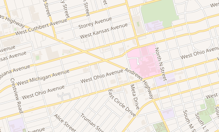 map of 4310 West Illinois Avenue Midland, TX 79703
