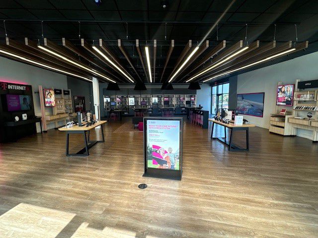 Interior photo of T-Mobile Store at Preston Rd & W Park Blvd, Plano, TX