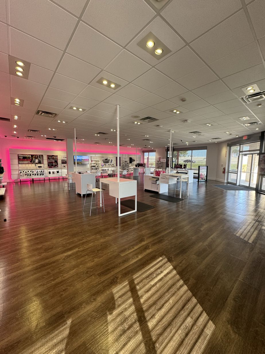 Interior photo of T-Mobile Store at 59 & Reading Rd, Rosenberg, TX
