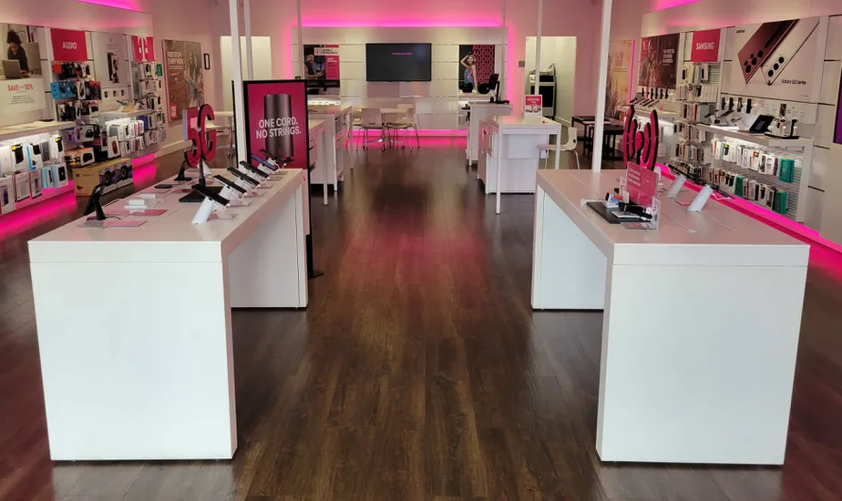 Interior photo of T-Mobile Store at RiverCity, Jacksonville, FL