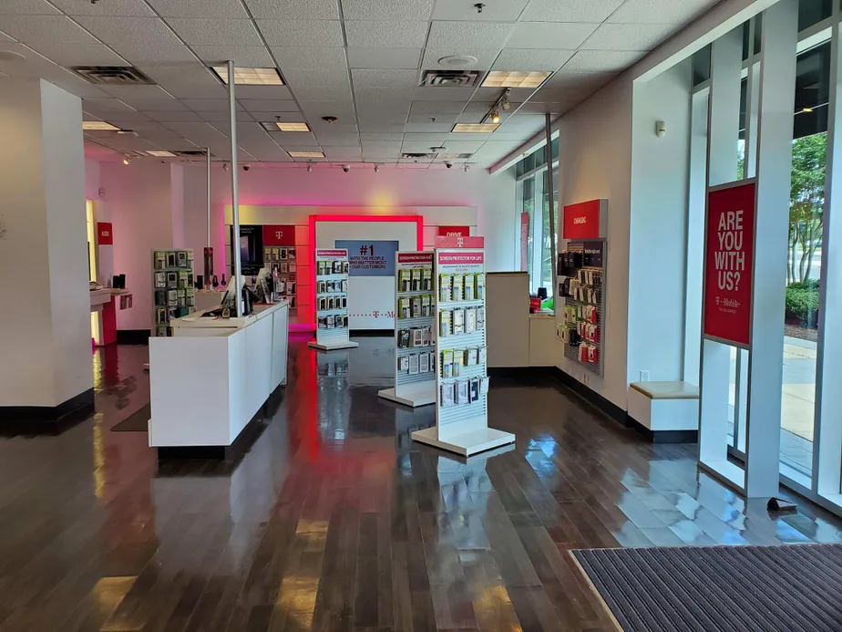 Interior photo of T-Mobile Store at Burnt Mill Rd & Laurel Rd, Voorhees, NJ