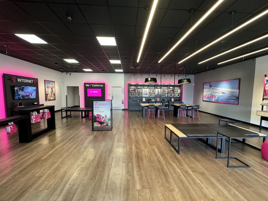 Interior photo of T-Mobile Store at Villa Marina, Marina Del Rey, CA
