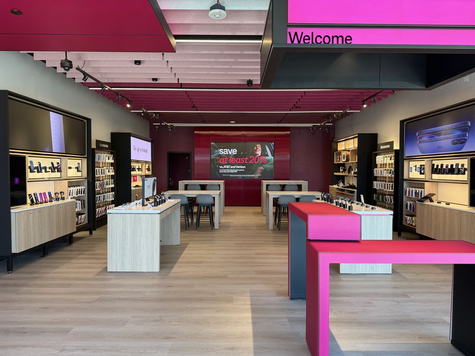 Interior photo of T-Mobile Store at Foothills Mall, Fort Collins, CO