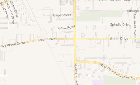 map of 7303 Breen Dr., Suite G Houston, TX 77086