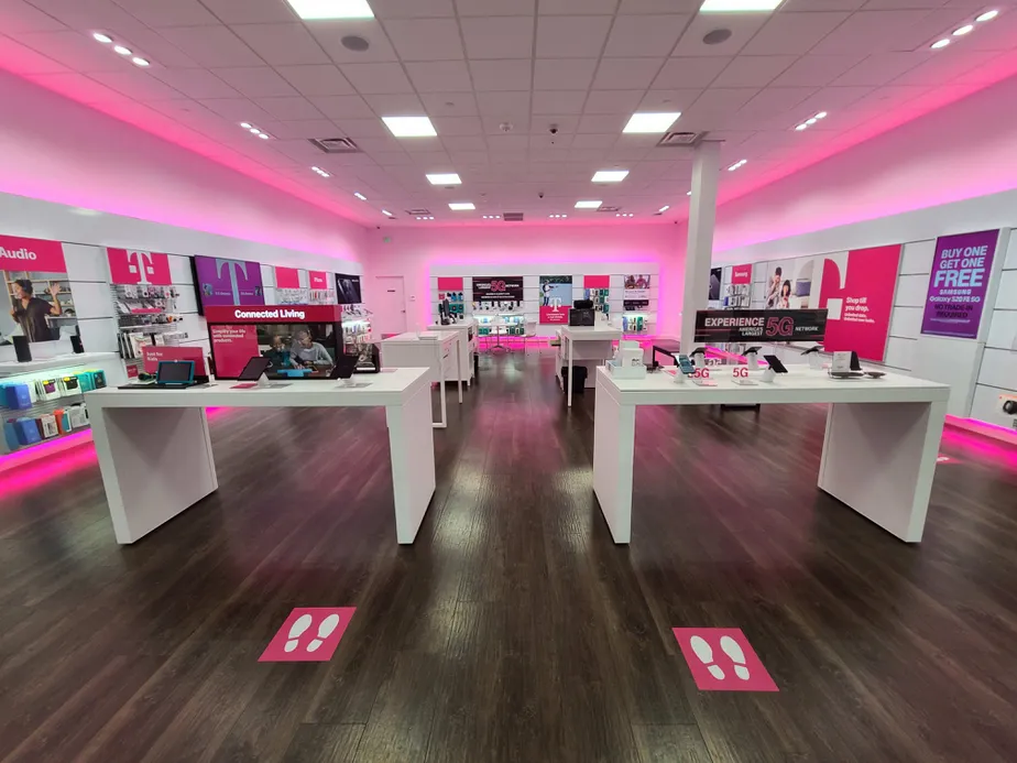 Interior photo of T-Mobile Store at Alderwood Mall 5, Lynnwood, WA