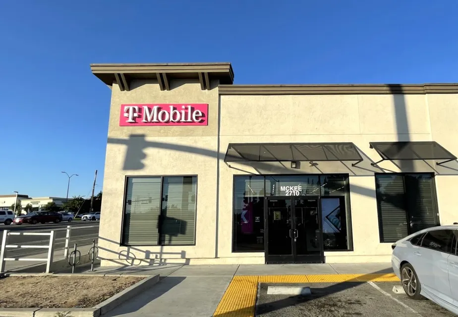 Exterior photo of T-Mobile Store at Mckee Rd & Russo Cmns, San Jose, CA