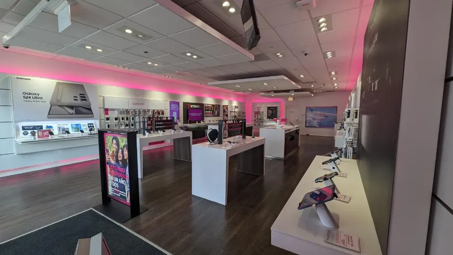 Interior photo of T-Mobile Store at Addison & Sacramento, Chicago, IL
