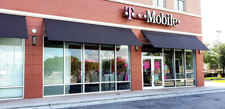 Exterior photo of T-Mobile store at W 16th Ave & W 37th St., Hialeah, FL