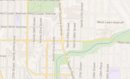 map of 2904 W Villard Ave Milwaukee, WI 53209