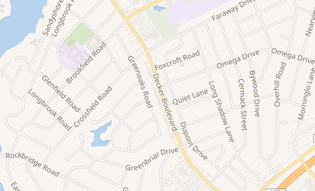 map of 1945 Decker Blvd. Ste 1 Columbia, SC 29206