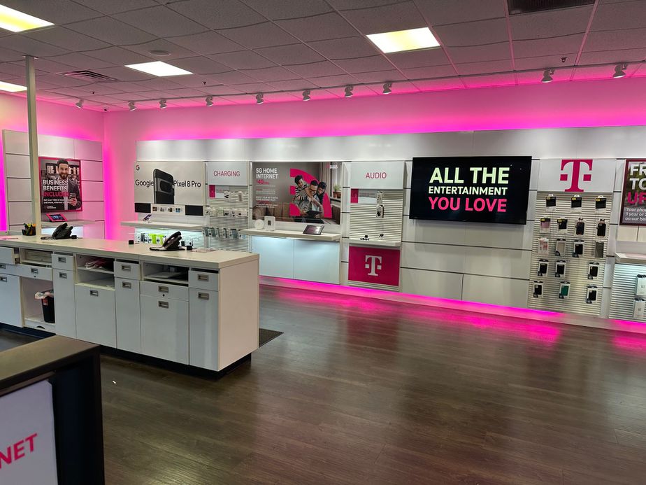 Interior photo of T-Mobile Store at Centre St & Middlesex St, Malden, MA