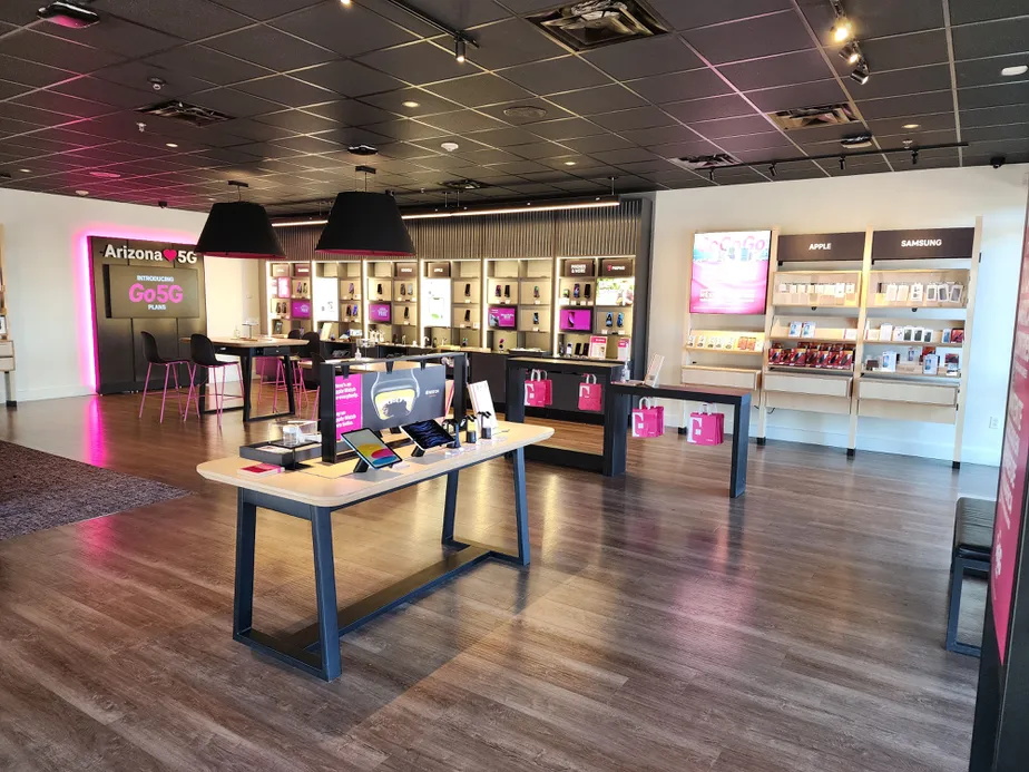 Interior photo of T-Mobile Store at 99th & Mcdowell, Avondale, AZ