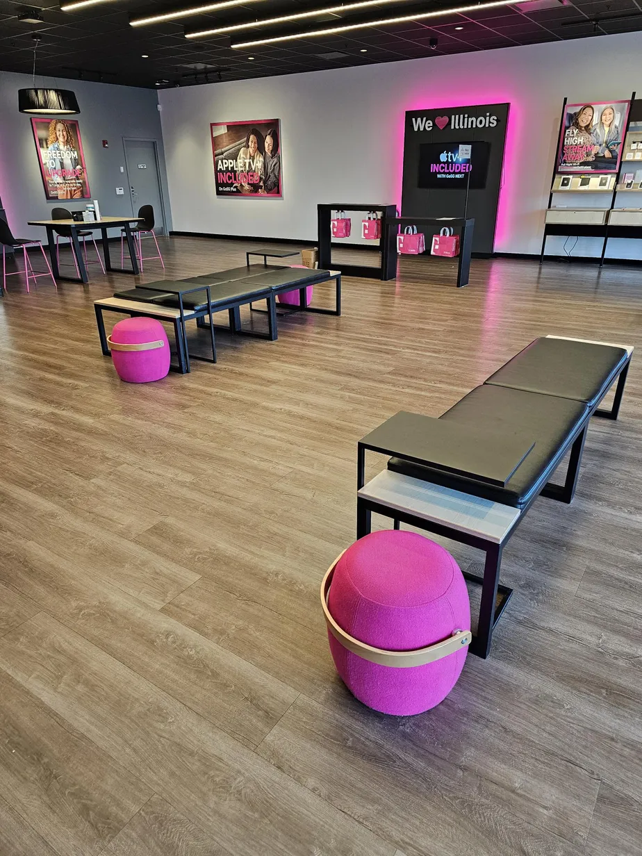 Interior photo of T-Mobile Store at Rand Rd & Old Rand Rd, Lake Zurich, IL 