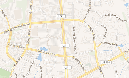 map of 4640 Capital Blvd Raleigh, NC 27604