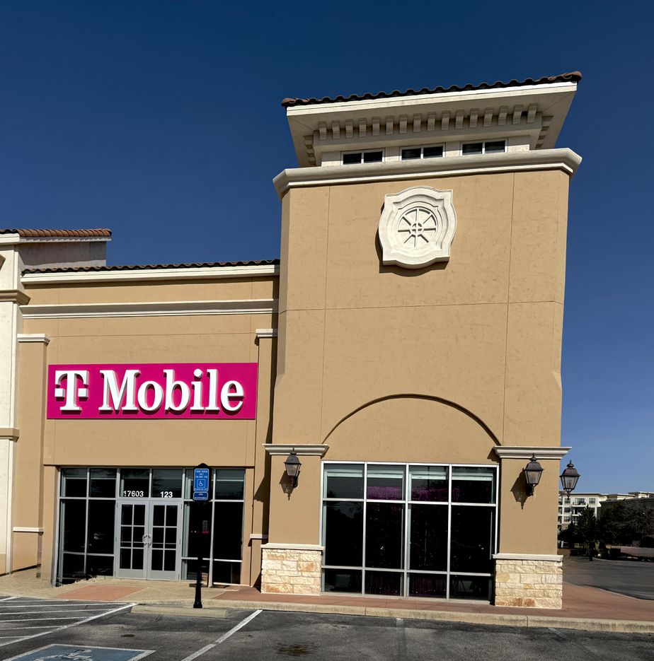  Exterior photo of T-Mobile Store at The Rim, San Antonio, TX 