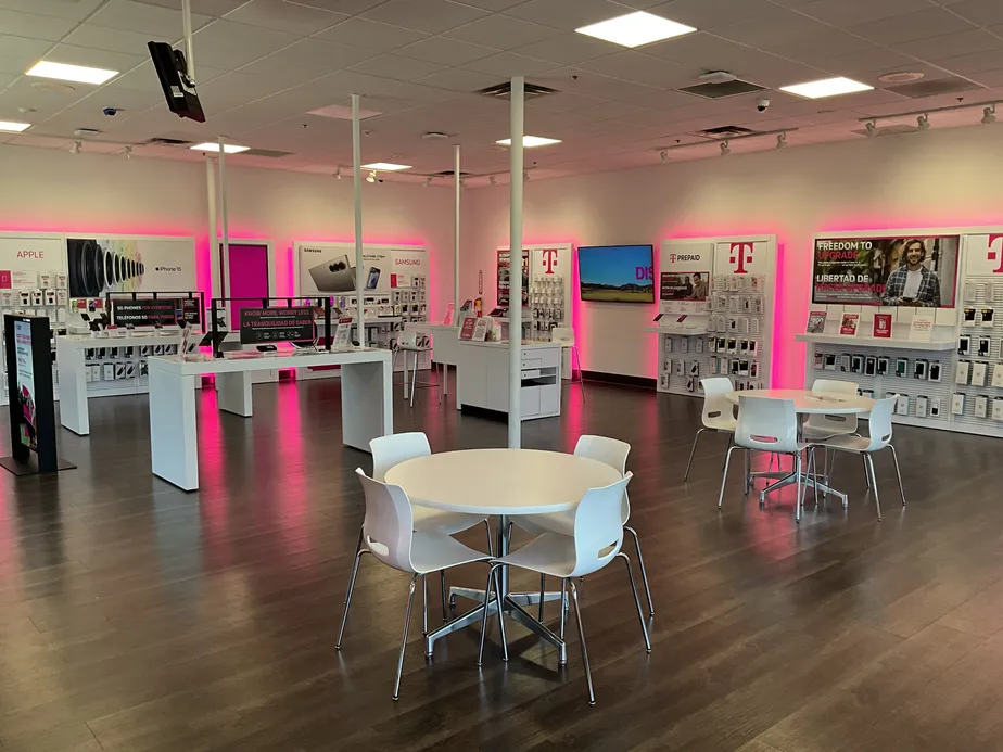  Interior photo of T-Mobile Store at Red Hill & Edinger, Tustin, CA 