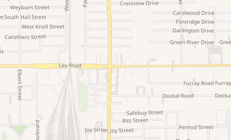 map of 7590 N Wayside Dr Ste C Houston, TX 77028