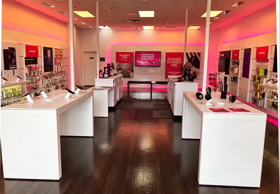 Interior photo of T-Mobile Store at Broadway St & Trenton Rd, Brown Mills, NJ