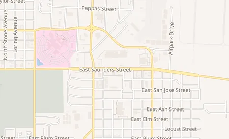 map of 2419 E Saunders St Suite 104 Laredo, TX 78041