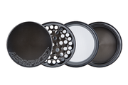 Aeropsaced 4-Piece Grinder (Natural-Silver) at Curaleaf Miami Airport Aeropsaced 4-Piece Grinder (Natural-Silver) at Curaleaf Miami Airport