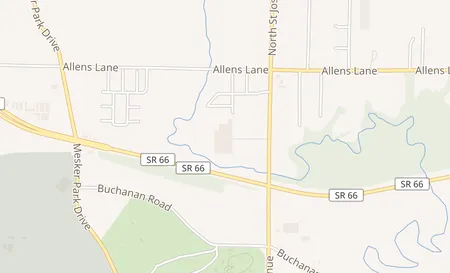 map of 2800 N Saint Joseph Ave West Evansville, IN 47720