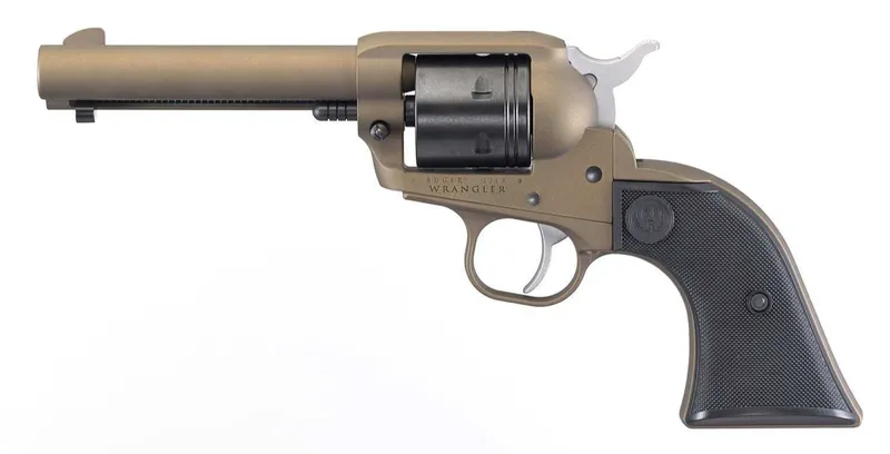 Ruger Wrangler .22 LR Single Action 6rd 4.62" Revolver, Burnt Bronze Cerakote 2004 - Ruger