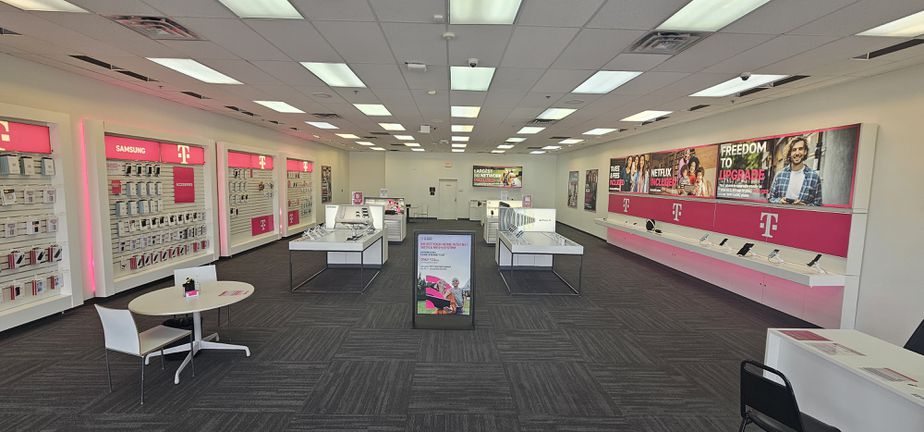 Interior photo of T-Mobile Store at Southgate Rd & Wheeling Ave, Cambridge, OH