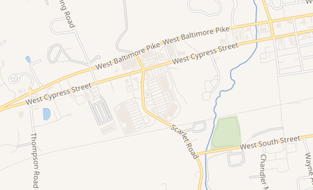 map of 350 Scarlet Rd. Kennett Square, PA 19348