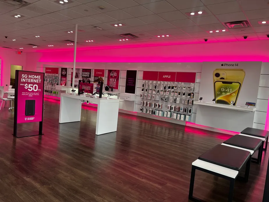 Interior photo of T-Mobile Store at I-10 & Silber, Houston, TX