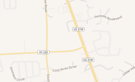 map of 5985 N Dixie Highway Elizabethtown, KY 42701