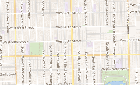 map of 5002 S. Ashland Ave Chicago, IL 60609
