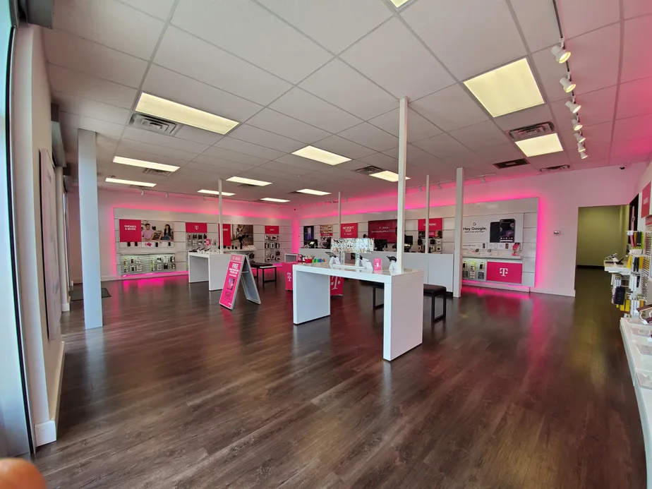 Interior photo of T-Mobile Store at Hewitt Dr & Old McGregor Rd, Waco, TX