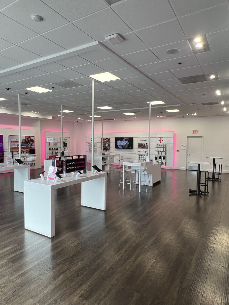 Interior photo of T-Mobile Store at The Esplanade, Oxnard, CA