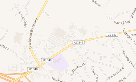 map of 400 Tiffany Dr Unit A Waynesboro, VA 22980