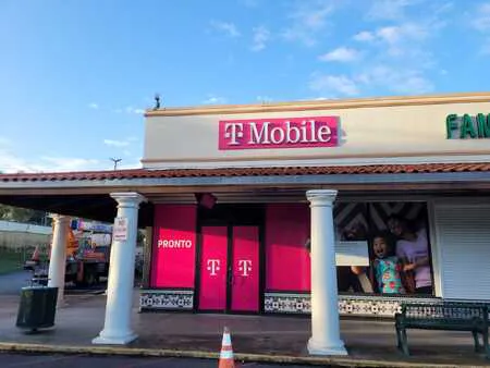  Exterior photo of T-Mobile Store at Plaza Del Oeste, San German, PR 